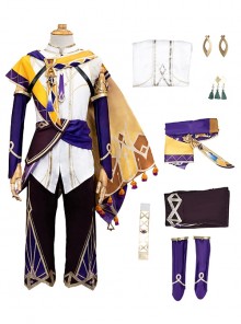 Game Genshin Impact Halloween Cosplay Sethos Costume Full Set