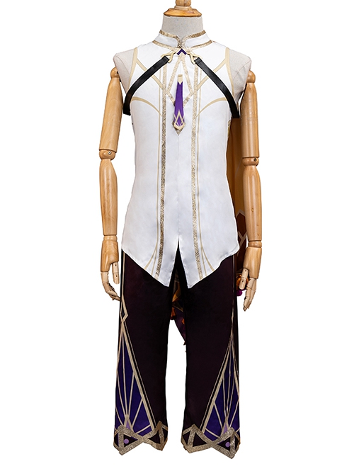 Game Genshin Impact Halloween Cosplay Sethos Costume Full Set