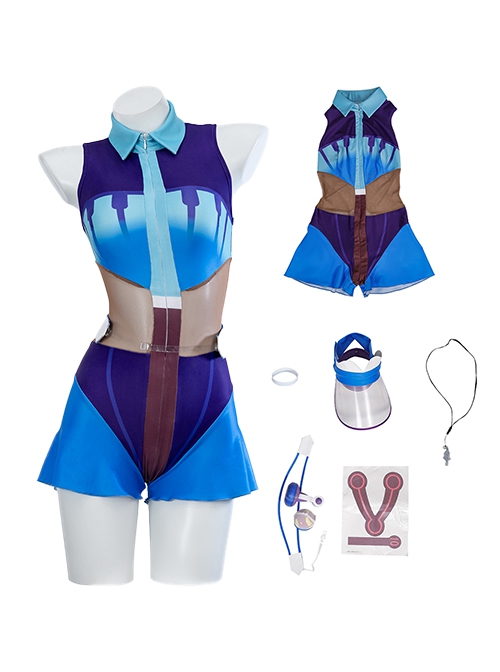 Hatsune Miku Pokemon Collaboration Halloween Cosplay Hatsune Miku Outfit Costume Full Set