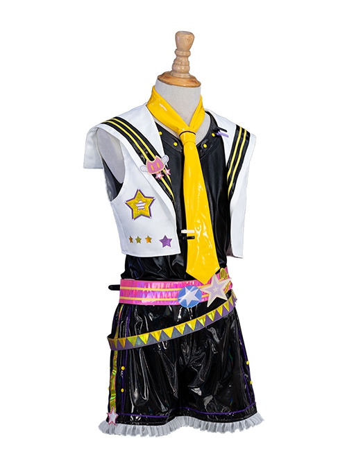 Muse Dash Halloween Cosplay Kagamine Len Collaboration Outfit Costume Full Set