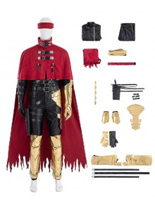 Final Fantasy VII Halloween Cosplay Vincent Valentine Costume Set Without Shoes