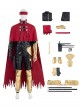 Final Fantasy VII Halloween Cosplay Vincent Valentine Costume Set Without Shoes