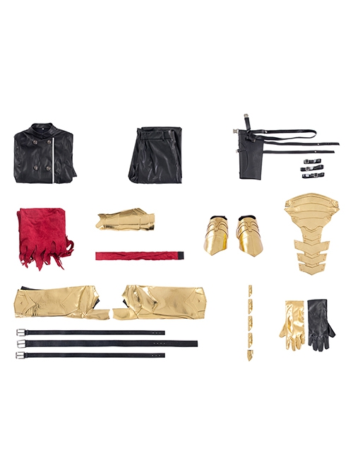 Final Fantasy VII Halloween Cosplay Vincent Valentine Costume Set Without Shoes