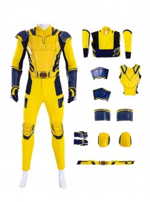 Deadpool & Wolverine Halloween Cosplay Logan Howlett Optimized Version Costume Set Without Helmet Without Boots Without Wolf Paws