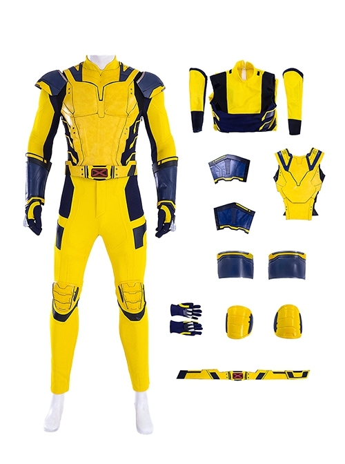 Deadpool & Wolverine Halloween Cosplay Logan Howlett Optimized Version Costume Set Without Helmet Without Boots Without Wolf Paws