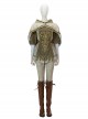 Game Dragon's Dogma 2 Halloween Cosplay Doireann Accessories Brown Boots