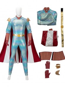 Drama The Boys Season 4 Halloween Cosplay The Homelander Ice Snow Edition Costume Set Without Shoes