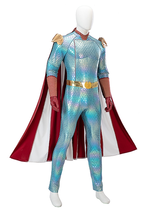 Drama The Boys Season 4 Halloween Cosplay The Homelander Ice Snow Edition Costume Set Without Shoes