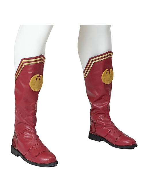 Drama The Boys Season 4 Halloween Cosplay The Homelander Ice Snow Edition Accessories Red Boots