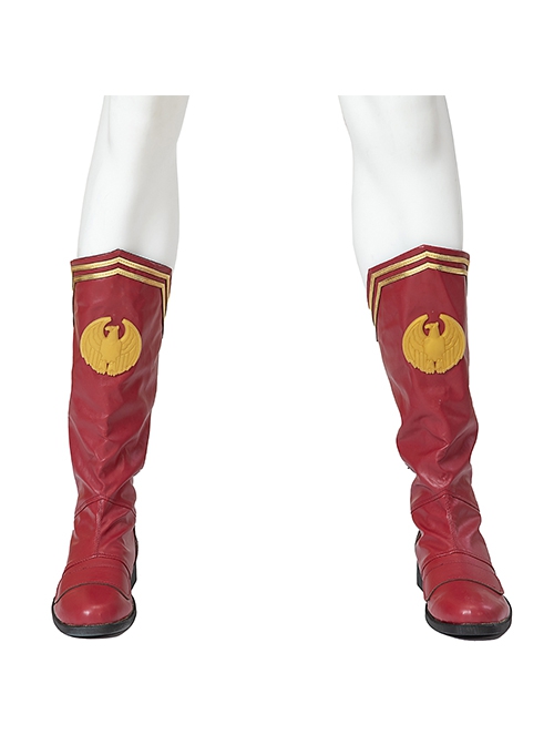 Drama The Boys Season 4 Halloween Cosplay The Homelander Ice Snow Edition Accessories Red Boots