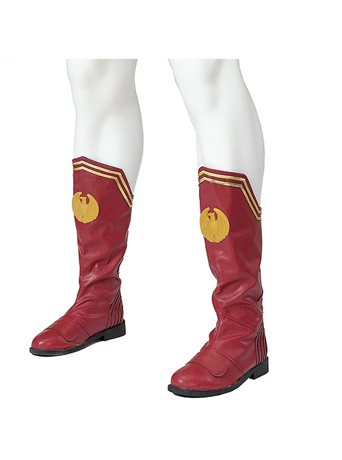 Drama The Boys Season 4 Halloween Cosplay The Homelander Ice Snow Edition Accessories Red Boots