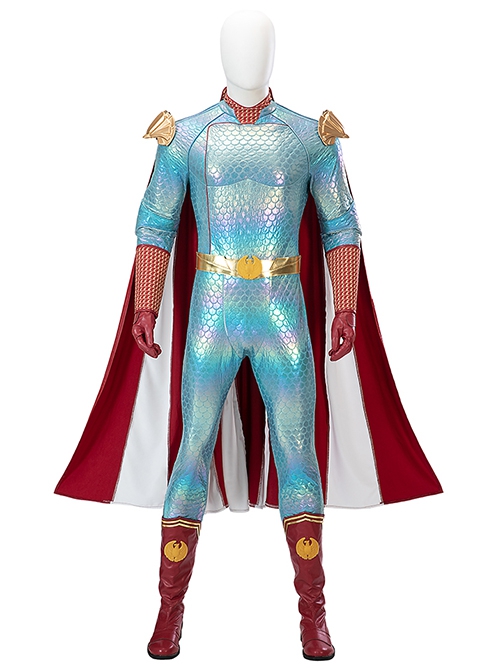 Drama The Boys Season 4 Halloween Cosplay The Homelander Ice Snow Edition Accessories Red Boots