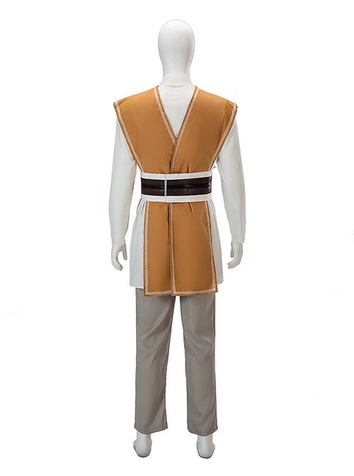 Star Wars TV The Acolyte Halloween Cosplay Sol White Robe Version Costume Set Without Boots