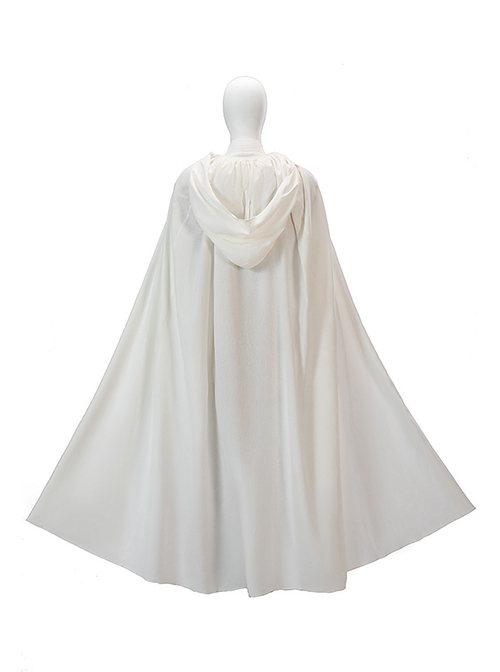 Star Wars TV The Acolyte Halloween Cosplay Sol White Robe Version Costume Set Without Boots