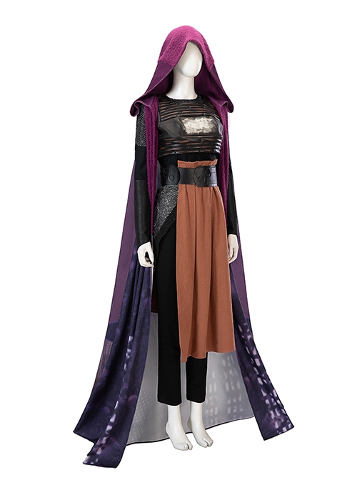 Star Wars TV The Acolyte Halloween Cosplay Mae Costume Set Without Boots