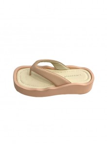 Summer Seaside Casual Home Comfort Kawaii Lolita Cute Versatile Thick-Soled Flip-Flops Sandals