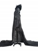 Movie Maleficent Halloween Cosplay Maleficent Stage Performance Black Long Dress Costume