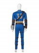 TV Drama Fallout Halloween Cosplay Male Blue Bodysuit Suit Costume Set Without Boots