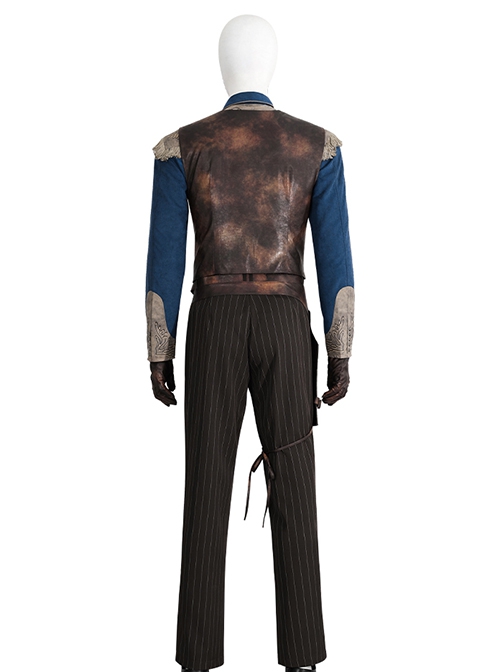 TV Drama Fallout Halloween Cosplay The Ghoul Cooper Howard Costume Set Without Shoes Without Hat