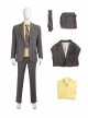 Movie Joker 2 Folie à Deux Halloween Cosplay Arthur Fleck Gray Suit Costume Set Without Wig Without Shoes