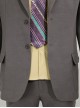 Movie Joker 2 Folie à Deux Halloween Cosplay Arthur Fleck Gray Suit Costume Set Without Wig Without Shoes