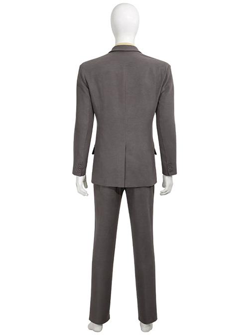 Movie Joker 2 Folie à Deux Halloween Cosplay Arthur Fleck Gray Suit Costume Set Without Wig Without Shoes