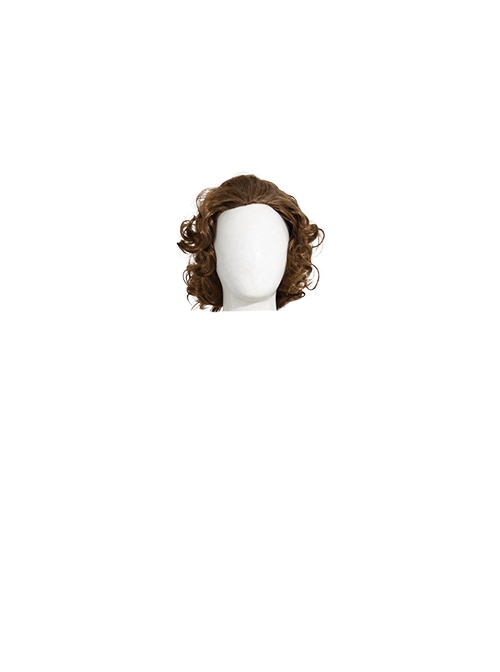 Movie Joker 2 Folie à Deux Halloween Cosplay Arthur Fleck Gray Suit Accessories Brown Curly Wig