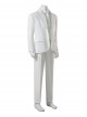 Movie Joker 2 Folie à Deux Halloween Cosplay Arthur Fleck White Suit Version Costume Set Without Shoes