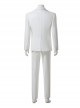 Movie Joker 2 Folie à Deux Halloween Cosplay Arthur Fleck White Suit Version Costume Set Without Shoes