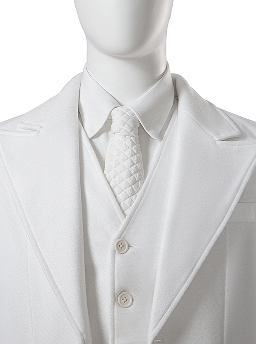 Movie Joker 2 Folie à Deux Halloween Cosplay Arthur Fleck White Suit Version Costume Set Without Shoes