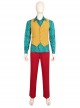 Movie Joker 2 Folie à Deux Halloween Cosplay Arthur Fleck Red Suit Costume Set Without Wig Without Shoes