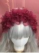 Ribbon Bowknot Sweet Lolita Solid Color Versatile Soft Girl Girly Beautiful Lace Headband