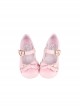 Hug Series Mikko Joint Brand Little Cat Bowknot Sweet Lolita Round Toe Low Heel Mary Jane Shoes