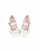 Hug Series Mikko Joint Brand Little Cat Bowknot Sweet Lolita Round Toe Low Heel Mary Jane Shoes