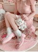 Hug Series Mikko Joint Brand Little Cat Bowknot Sweet Lolita Round Toe Low Heel Mary Jane Shoes