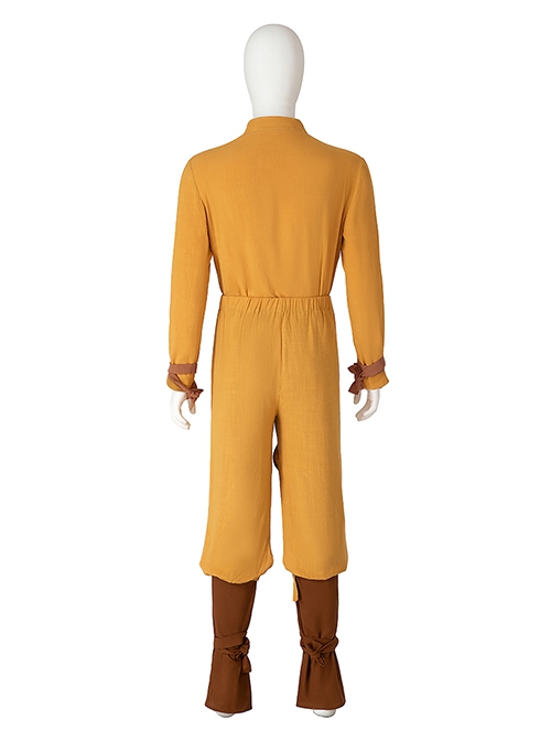 TV Drama Avatar The Last Airbender Halloween Cosplay Aang Costume Set Without Shoes