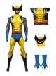 Anime X-Men '97 Halloween Cosplay Wolverine Bodysuit Costume Set Without Wolf Paws