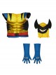 Anime X-Men '97 Halloween Cosplay Wolverine Bodysuit Costume Set Without Wolf Paws