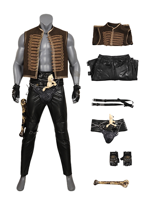 Movie Furiosa A Mad Max Saga Halloween Cosplay Dementus Costume Full Set