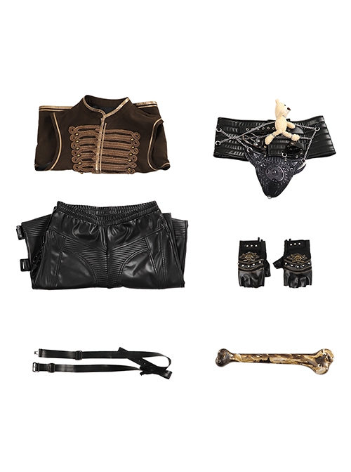 Movie Furiosa A Mad Max Saga Halloween Cosplay Dementus Costume Full Set