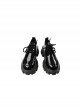 Movie Lisa Frankenstein Halloween Cosplay Black Dress Set Accessories Black Shoes