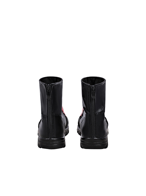 Movie Deadpool & Wolverine Halloween Cosplay Parallel Universe Version Of Deadpool Accessories Black Boots