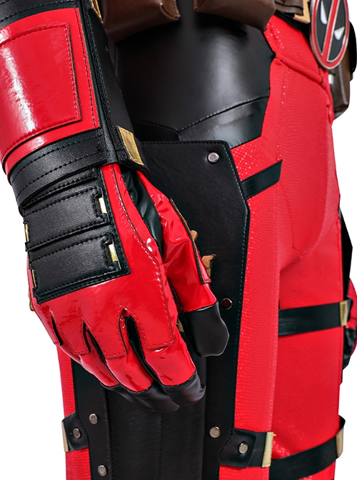 Movie Deadpool & Wolverine Halloween Cosplay Parallel Universe Version Of Deadpool Costume Set Without Boots Without Props