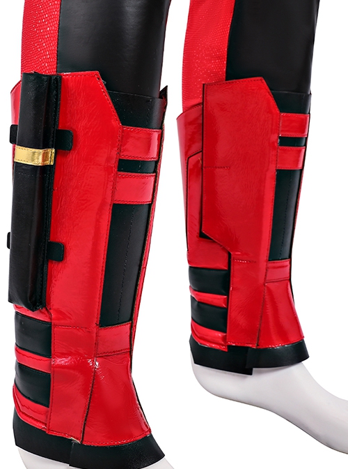 Movie Deadpool & Wolverine Halloween Cosplay Parallel Universe Version Of Deadpool Costume Set Without Boots Without Props