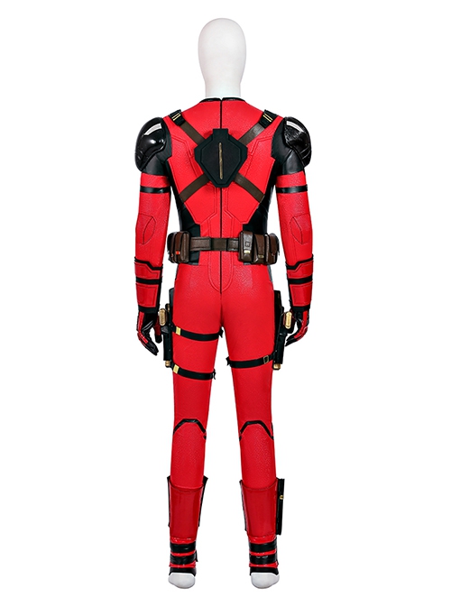 Movie Deadpool & Wolverine Halloween Cosplay Parallel Universe Version Of Deadpool Costume Set Without Boots Without Props