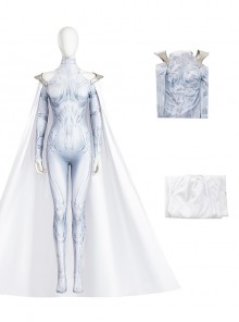 What If Season 2 Halloween Cosplay Hela White Magic Dress Bodysuit Costume Set