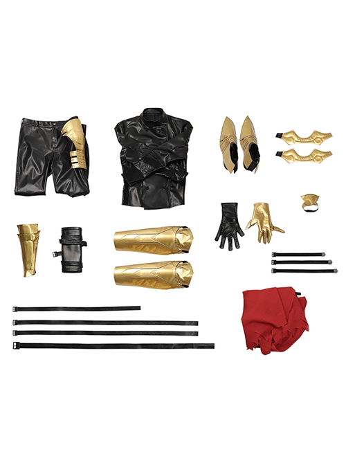 Game Final Fantasy VII Rebirth Halloween Cosplay Vincent Valentine Costume Set Without Shoes