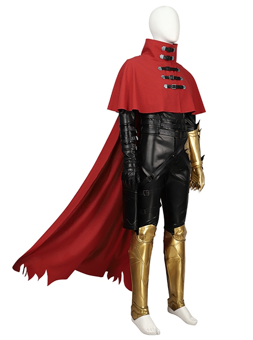 Game Final Fantasy VII Rebirth Halloween Cosplay Vincent Valentine Costume Set Without Shoes