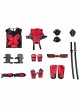 Movie Deadpool & Wolverine Halloween Cosplay Deadpool Samurai Costume Set Without Boots Without Props