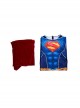 Game Suicide Squad Kill the Justice League Halloween Cosplay Superman Costume Bodysuit Full Set